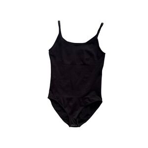 Shapermint Essentials Black Cami Bodysuit 2XL Compression Adjustable Straps